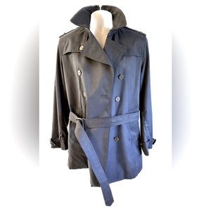 Banana Republic Trench Coat - BR+. Small. Navy.